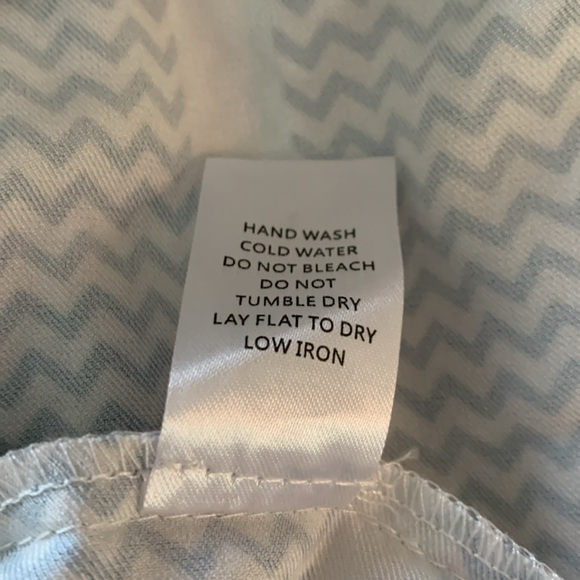 Mazik midi two tier blue & white dress size small - Picture 11 of 11